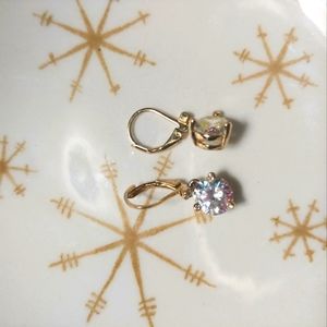 Kate spade lever back dangly earrings